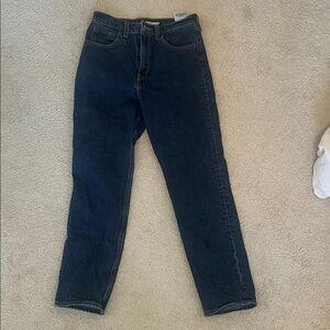 Levi's Dark Blue Straight Leg Jeans